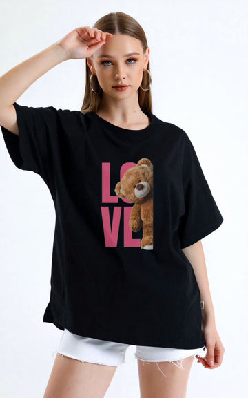 Love Bear Cozy Oversized Classic T-Shirt