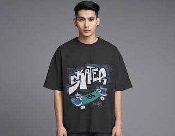 Urban Chill: Oversize Skater Tee
