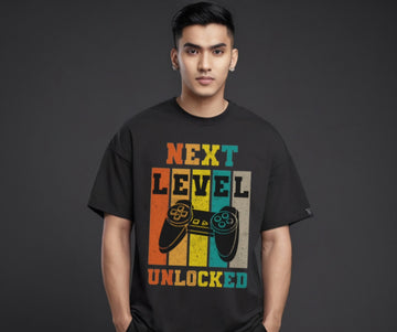 Game Mode: Level Up Oversized T-Shirt
