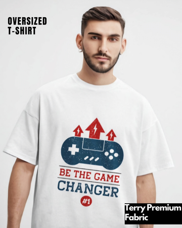 "Be The Game Changer"- Oversized T-Shirt