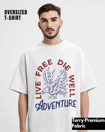 Eagle Adventure: Oversized T-Shirt