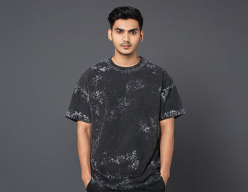 Unisex Acid Washed Oversized T-Shirt