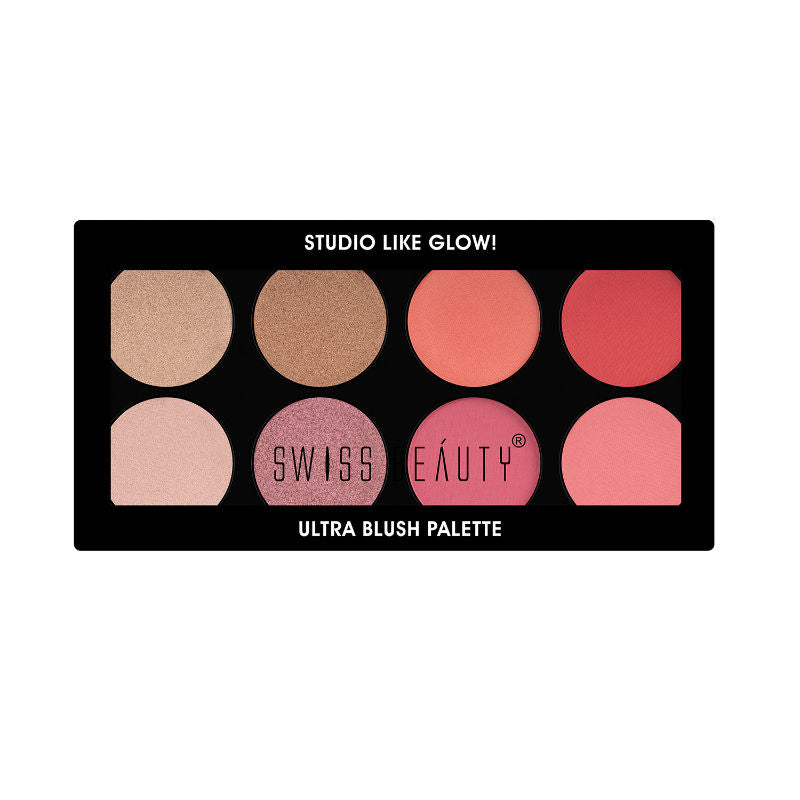 Swiss Beauty Ultra Pro Blush & Highlighter Palette