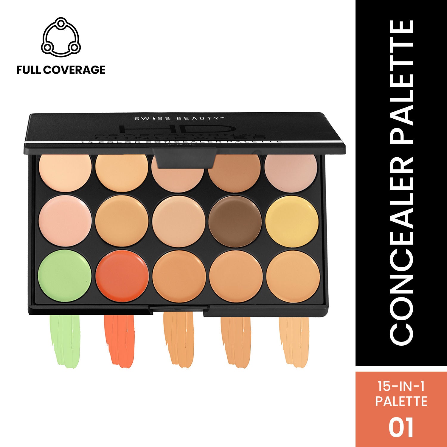 Swiss Beauty HD Professional  Concealer Palette