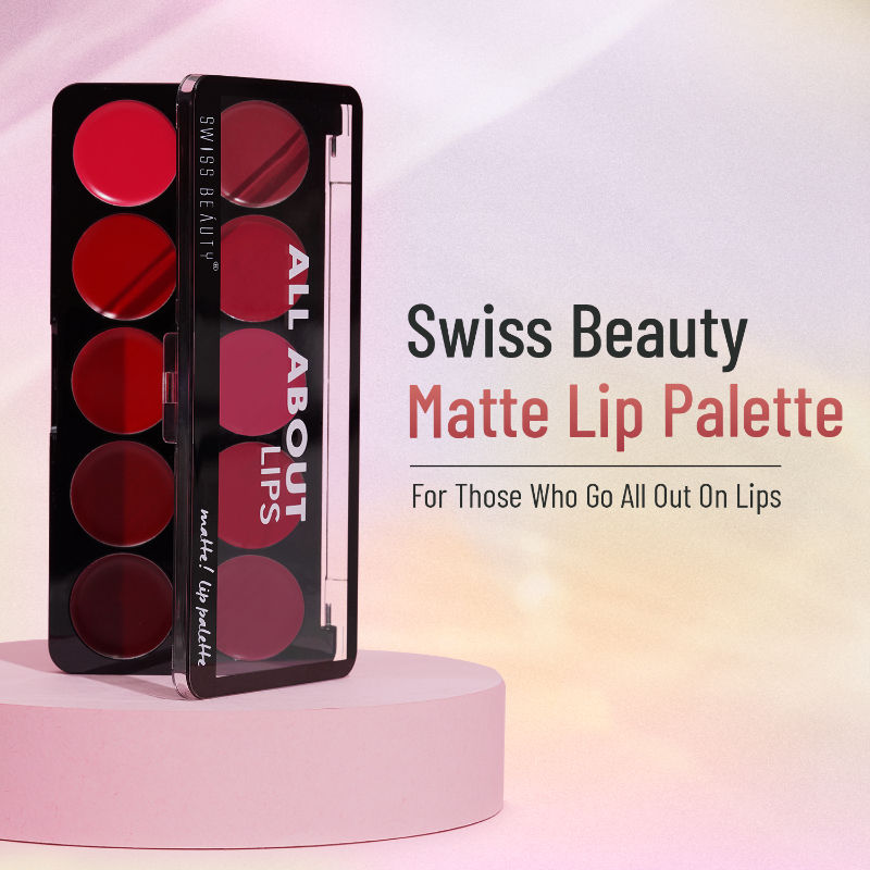 Swiss Beauty All About Lip Palette