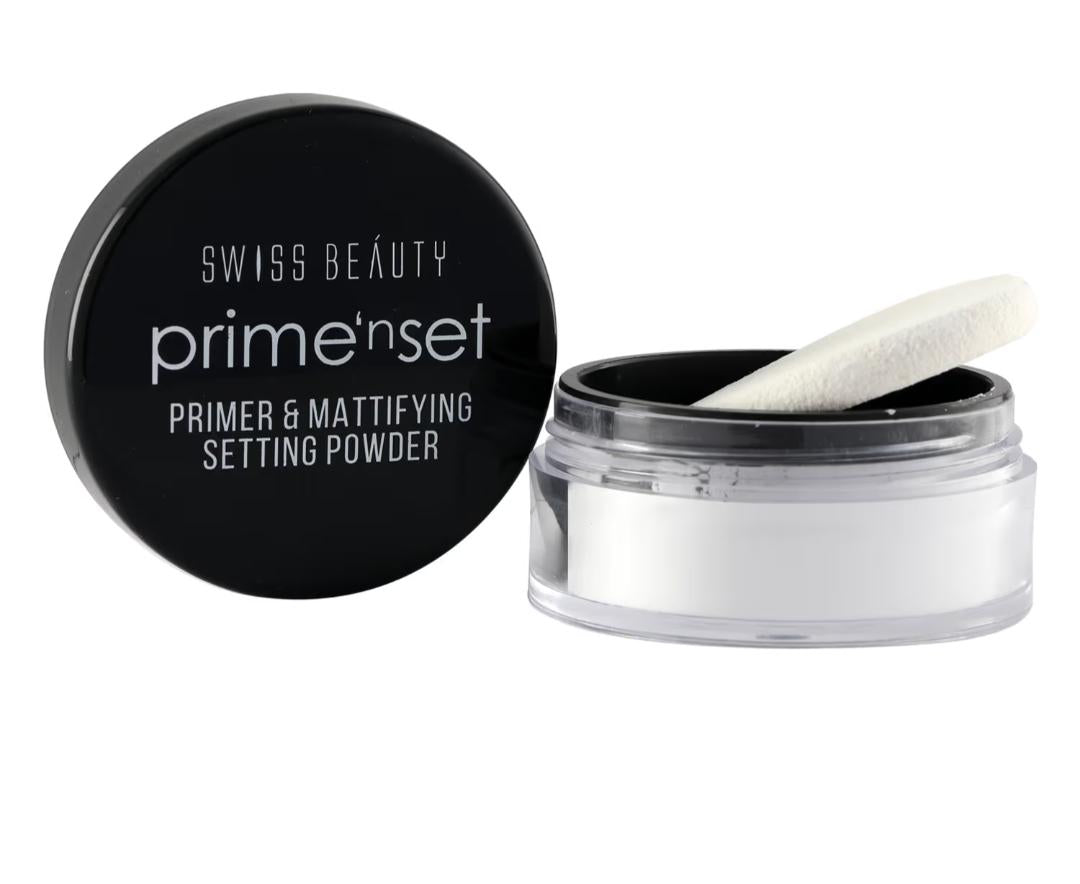 Swiss Beauty Primer & Mattifying Setting Powder