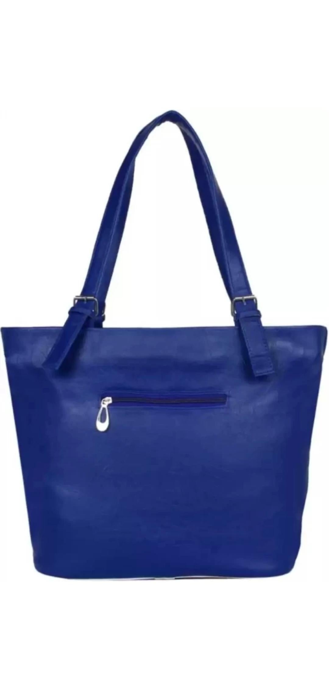 Women Multicolour Blue and White Colour  Hand bag