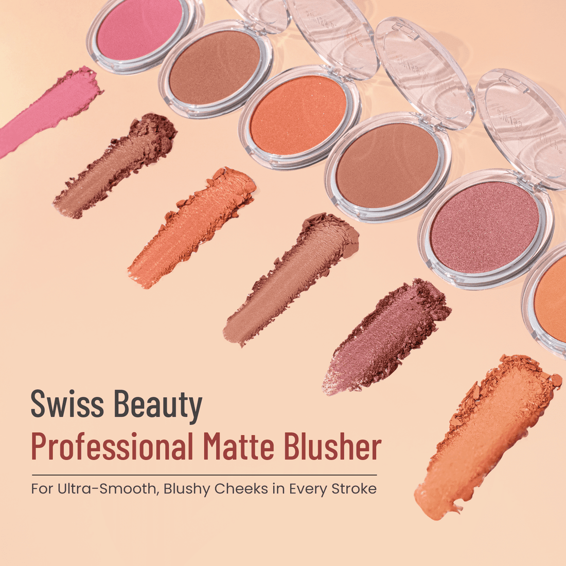 Swiss Beauty Professional Matte Blusher