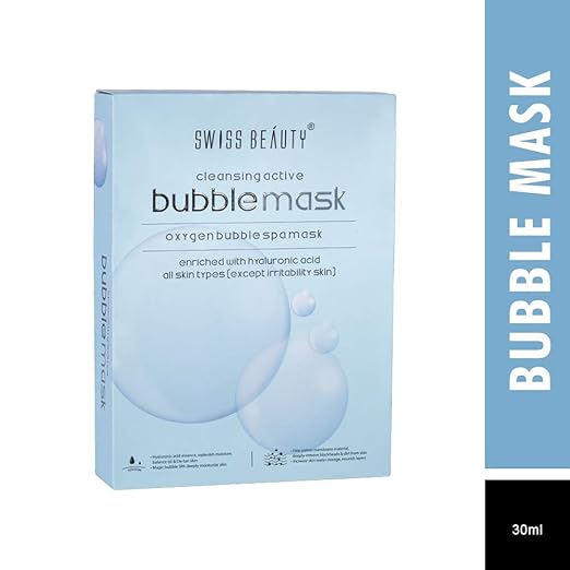 Swiss Beauty Cleansing Active Bubble Mask