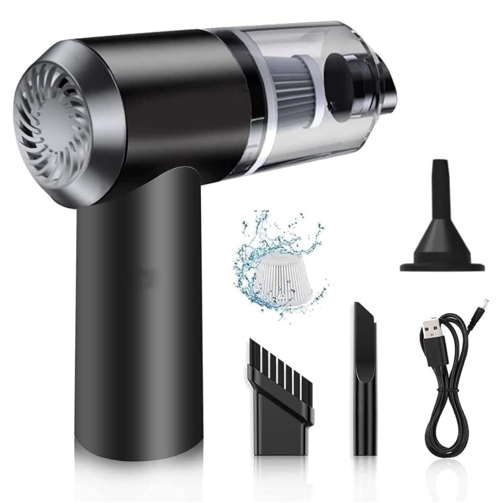 Portable Car Vacuum Cleaner with Powerful Suction
