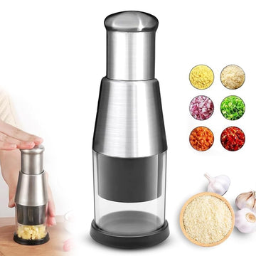Manual Garlic Press & Crusher for Kitchen