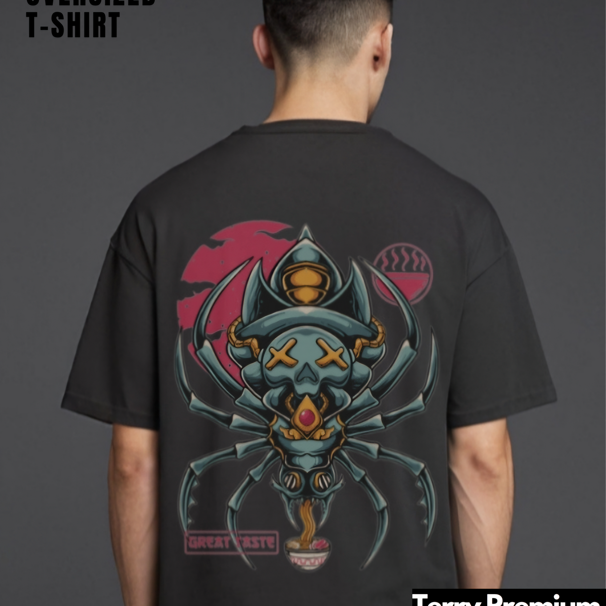 Spicy Spider: Oversized T-Shirt