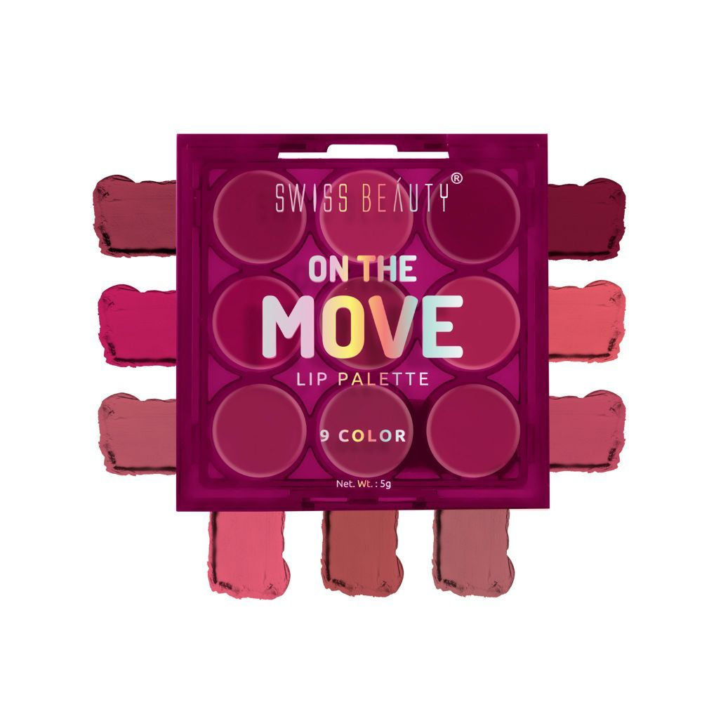 Swiss Beauty On The Move Lip Palette