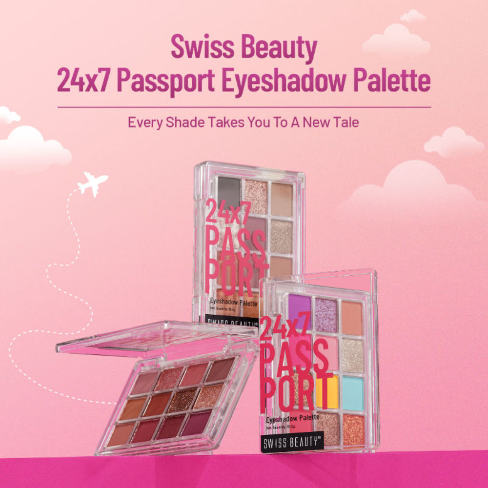 Swiss Beauty 24x7 Passport Eyeshadow Palette