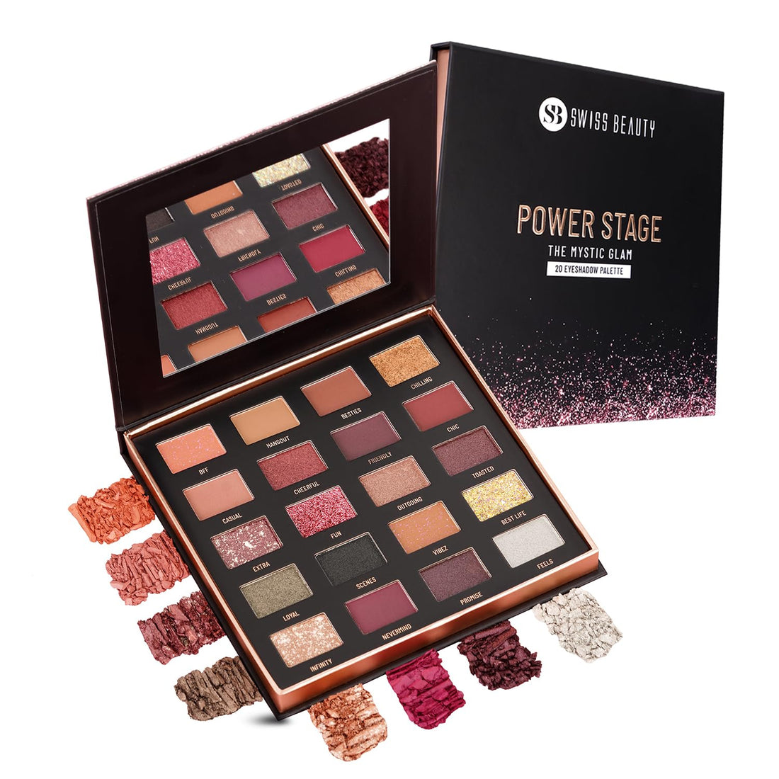 Swiss Beauty Power Stage Eyeshadow Palette