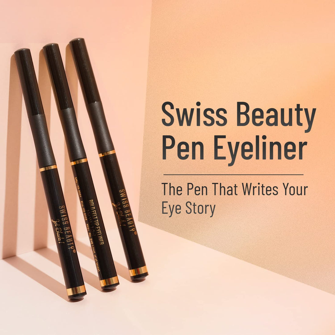 Swiss Beauty Jet Black Eyeliner Pen