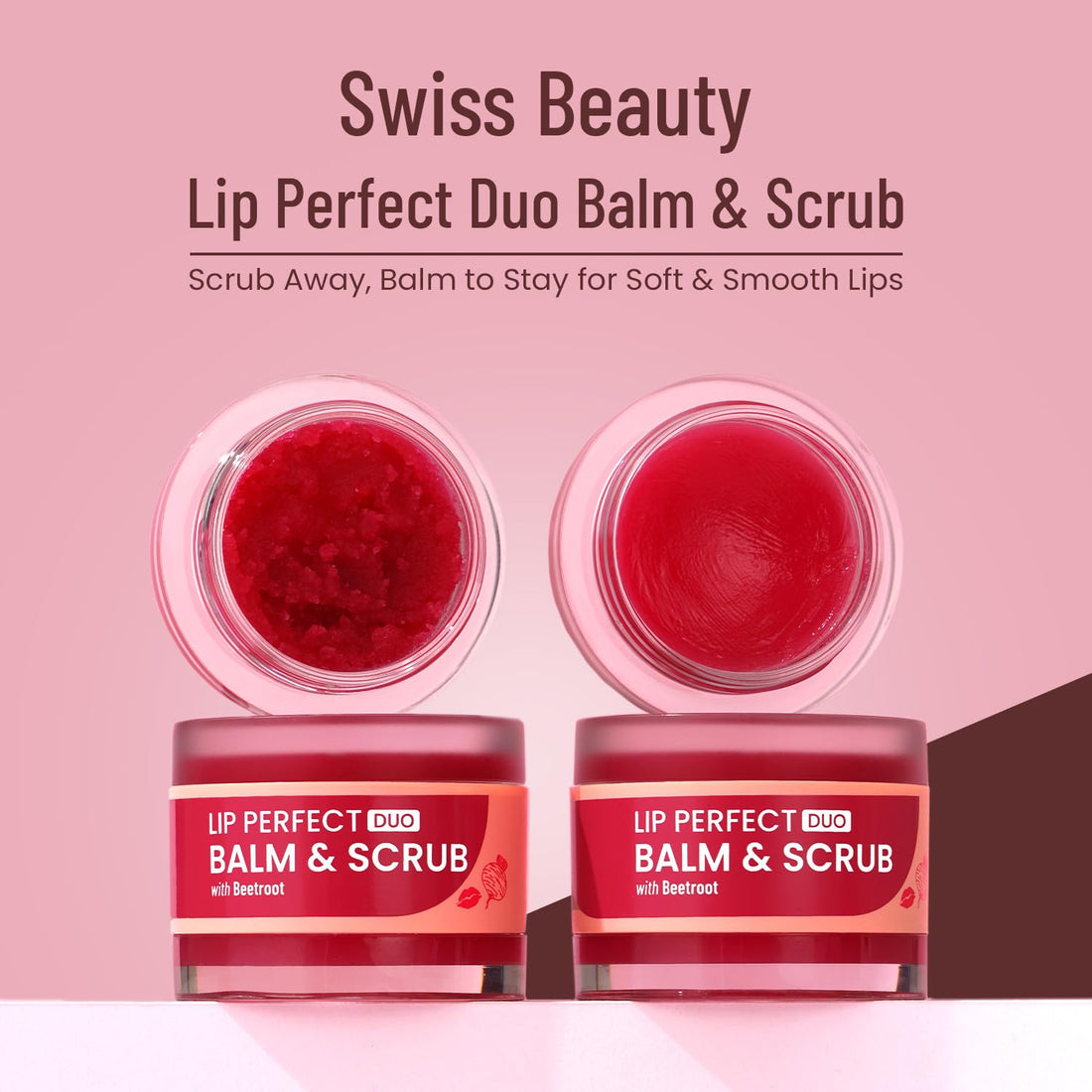 Swiss Beauty Lip Perfect Duo Balm & Scrub