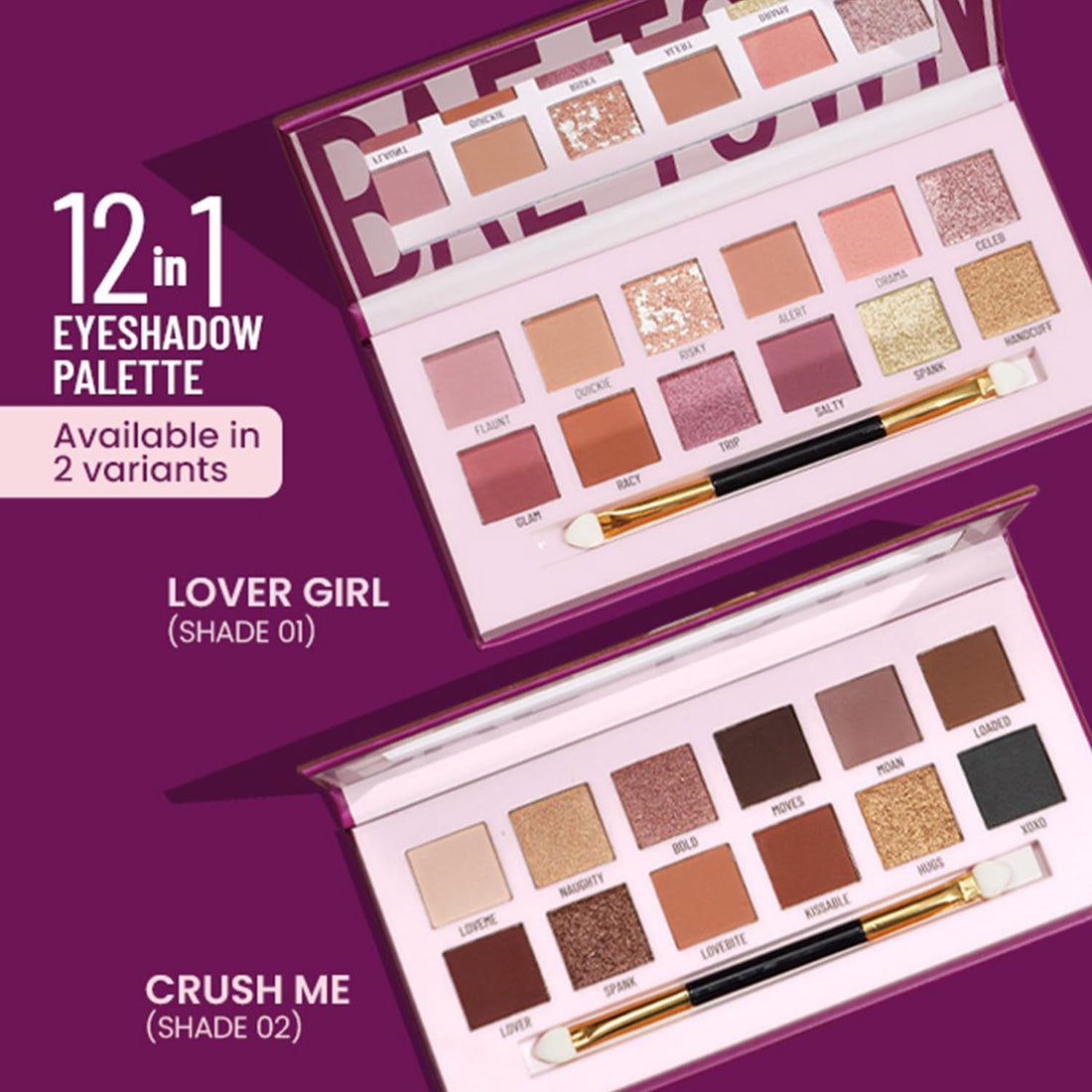 Swiss Beauty Bae Town Eyeshadow Palette