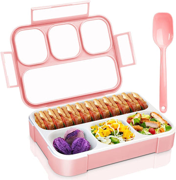 Trendzix Leakproof Kids Lunch Box – 4 Compartment School Tiffin Box