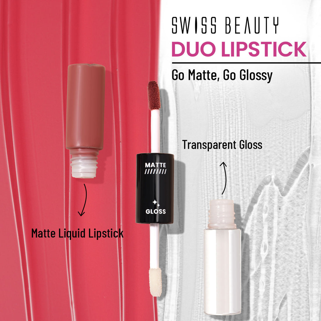 Swiss Beauty Duo Lipstick