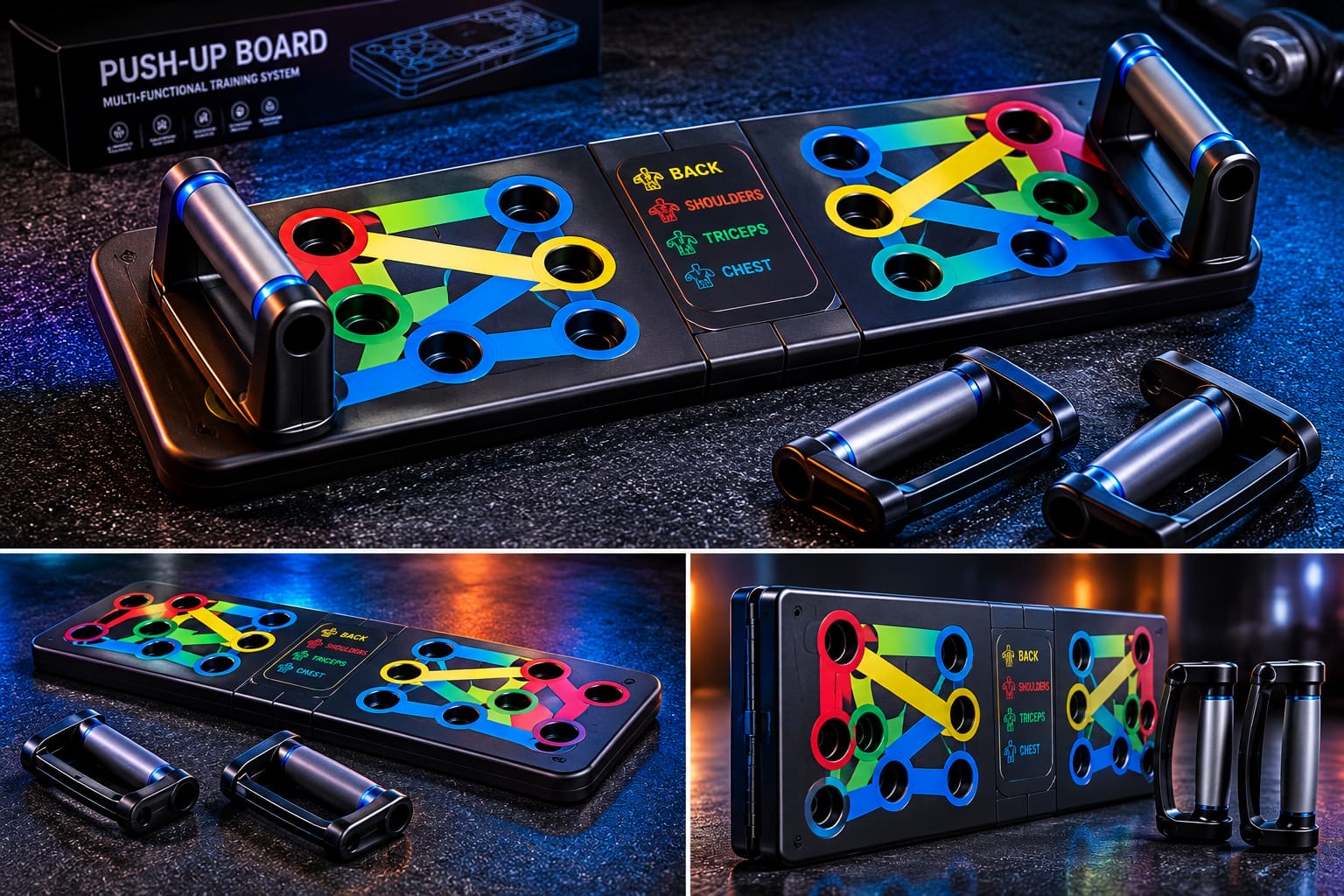 Trendzix Push Up Board for Men & Women – Multifunction Home Workout Fitness Trainer