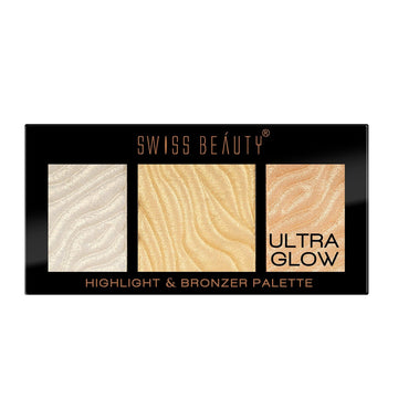 Swiss Beauty Highlighter & Bronzer Palette