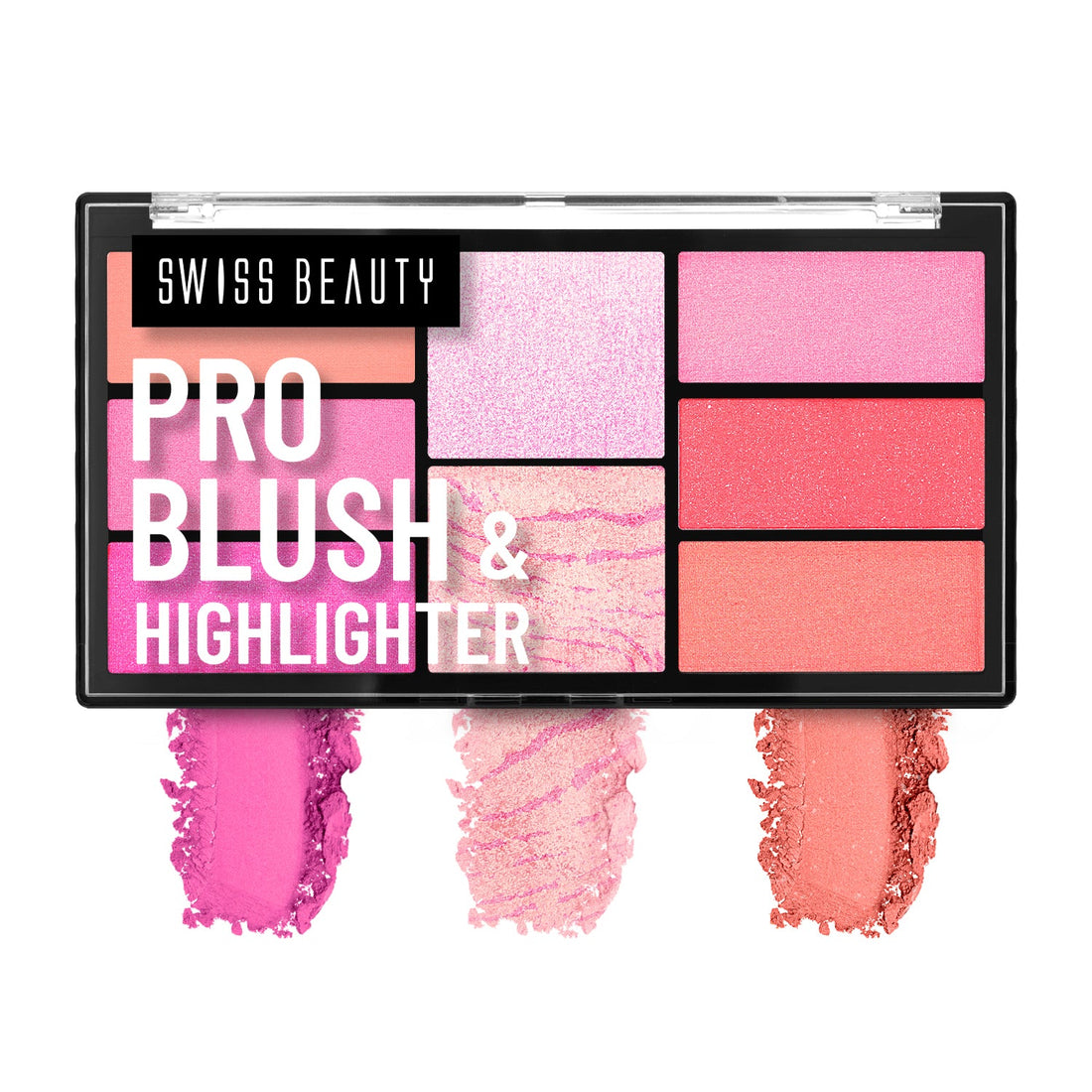 Swiss Beauty Pro Blush & Highlighter Palette